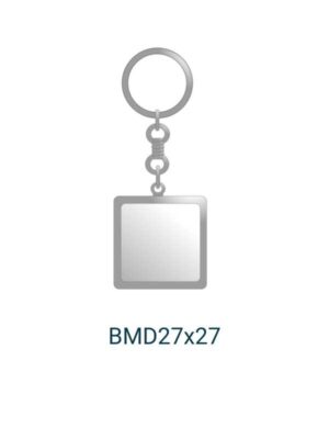 Brelok metalowy BMD 27x27