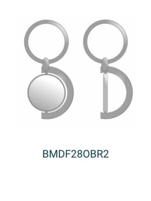 Brelok metalowy BMDF 280 BR2